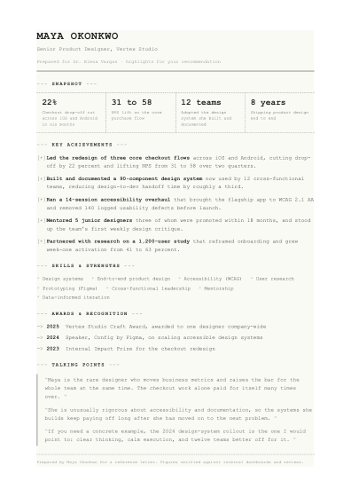 Brag sheet (manuscript)